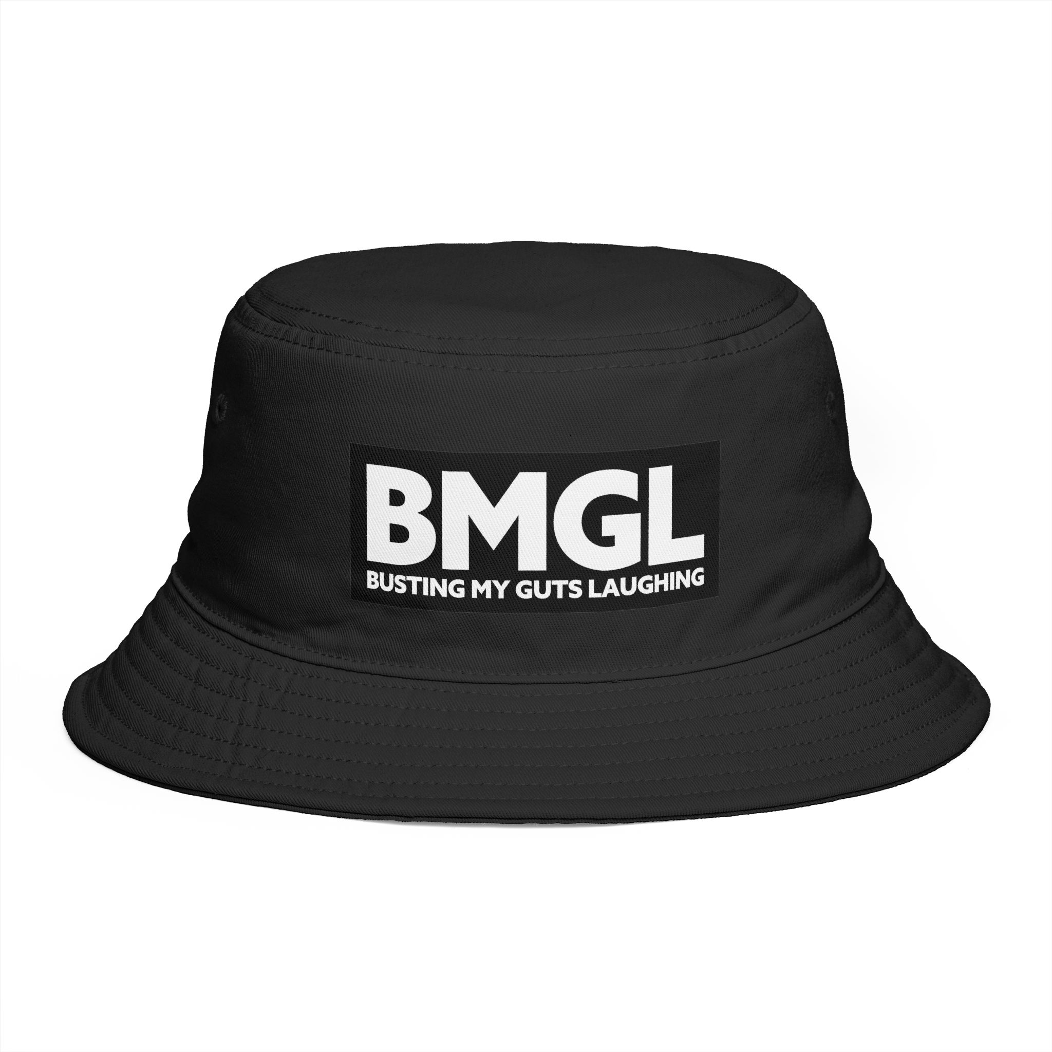 Bucket Hat — BMGL (Busting My Guts Laughing) Patch Casual Streetwear