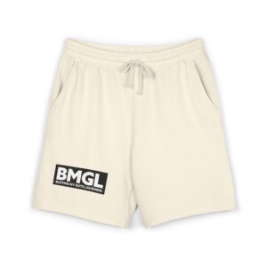 BMGL Logo Fleece Sweat Shorts — Lightweight Garment-Dyed Lounge Shorts
